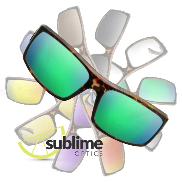 POLARIZED Metallic Emerald Green Replacement Lenses for Von Zipper Kickstand