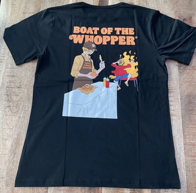 ONE PIECE X Burger King Luffy Tshirt edition limitee LE BK Size Large (L) EUR 35,00 PicClick FR