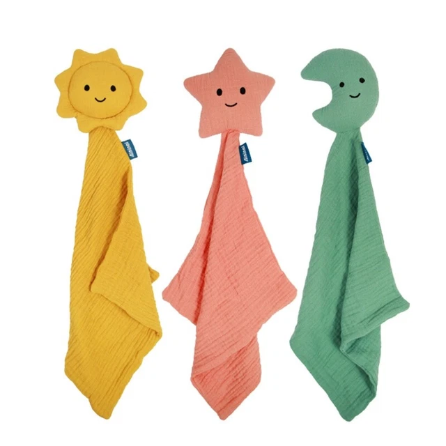 Cute Moon Star Soothing Towel Baby Infant Appease Towels Fashion Accompany Toy