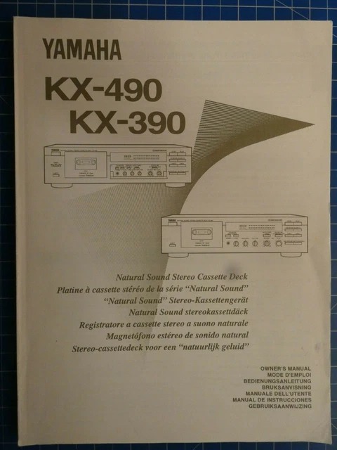 Manuale D'Uso Originale Yamaha AW16G – Rilegato A Pettine E Copertine Protettive