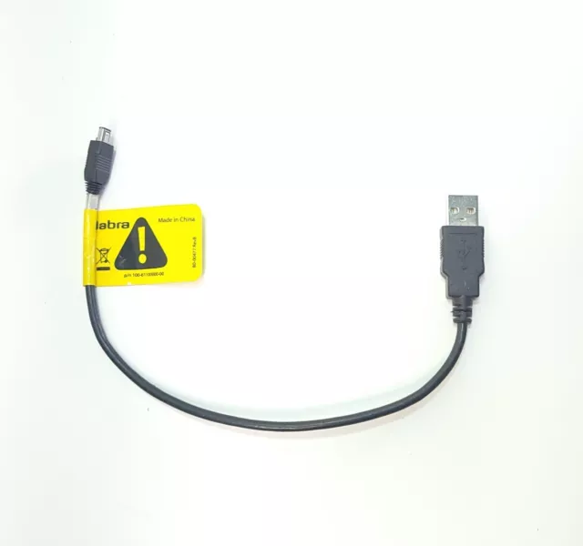 Jabra USB Charging Cable p/n 100-61100000-00 80-00477 revB
