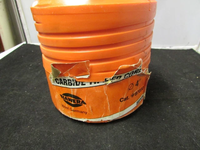 Hawera Carbide Concrete Core 4 Inch #97030 West Germany