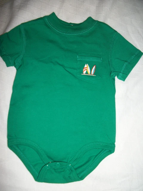 Carter's  Infant Boys 1 Pc Size 18 Months Baby Bodysuit Romper Jumpsuit Nwot