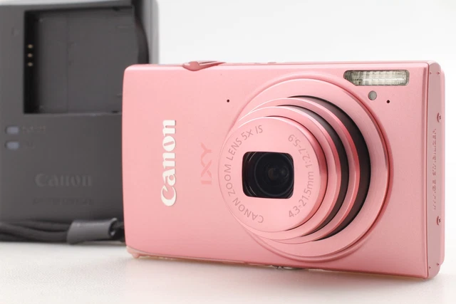 MINT CANON IXY 420F Pink PowerShot ELPH 320 HS IXUS 240 HS 16.1MP