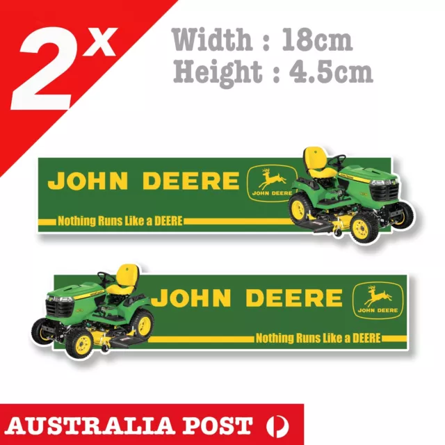 JOHN DEERE TRACTOR 6R 130 Logo 1956 Farming Vinyl Stickers $7.00 - PicClick  AU