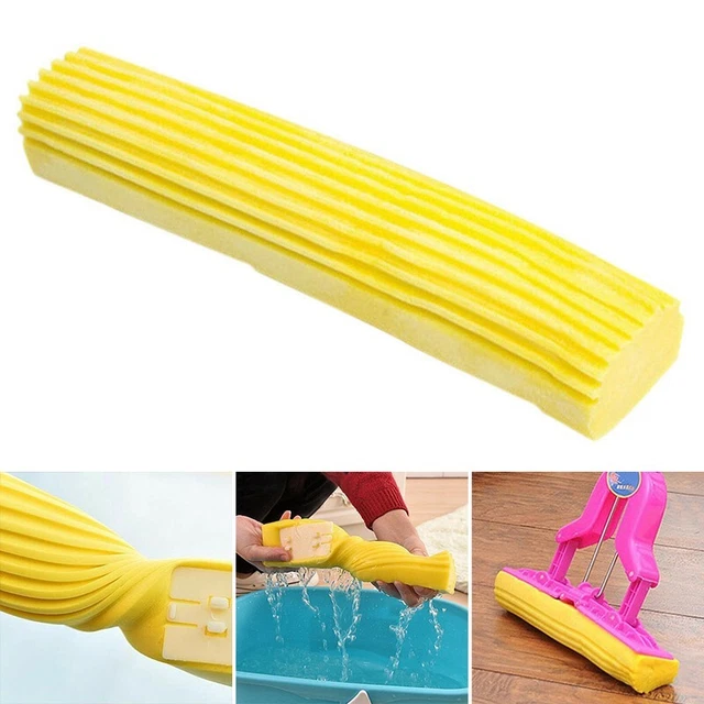 1 pz. adesivo EVA cotone schiuma mop testa miniera ricambio casa pulizia pavimento