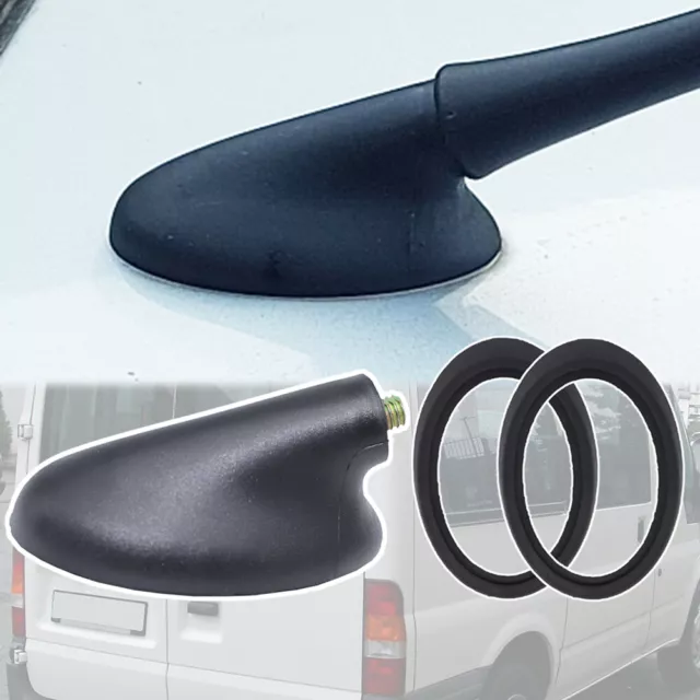 Car Roof Radio Antenna Aerial Base Mast Seal Rod Rubber For Ford