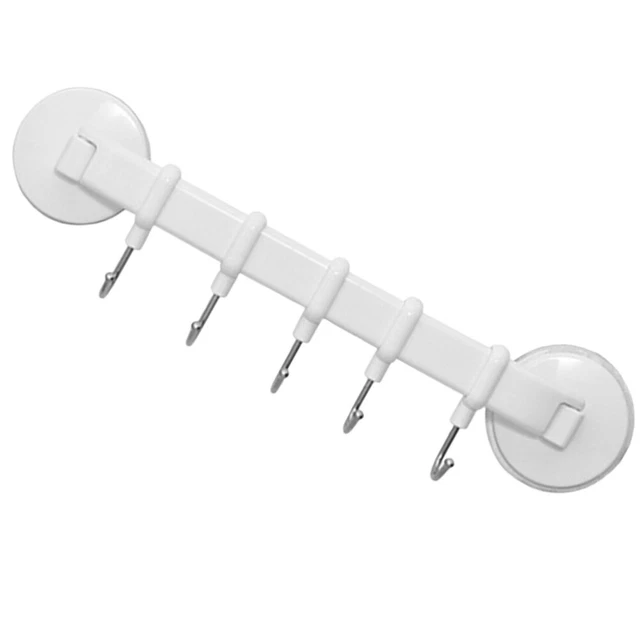 ARTIBETTER 4 Ganci A J In Plastica Nera, Mini Ganci Da Parete Per Cucina, Bagno, Ufficio - Dimensioni 4,8 X 1,8 X 0,5 Cm, Leggeri E Resistenti. Perfetti Per Appendere Asciugamani, Borse, Tazze O Utensili. Installazione Facile Senza Attrezzi, Design Moderno E Discreto.