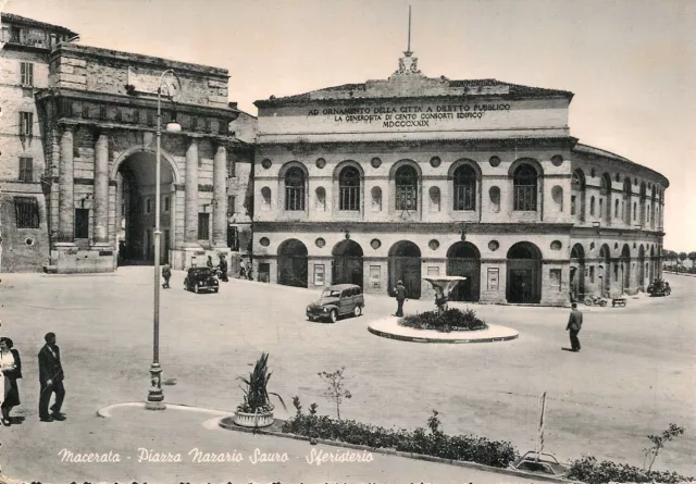 Macerata - Piazza Nazario Sauro - Sferisterio - Vsd