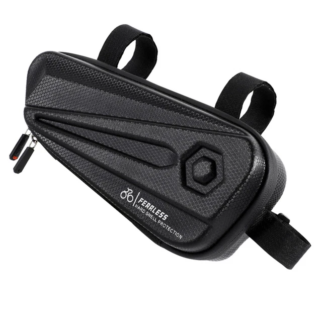 Fahrradtasche Motorrad Satteltasche Fahrrad Handyhülle Black Polyester