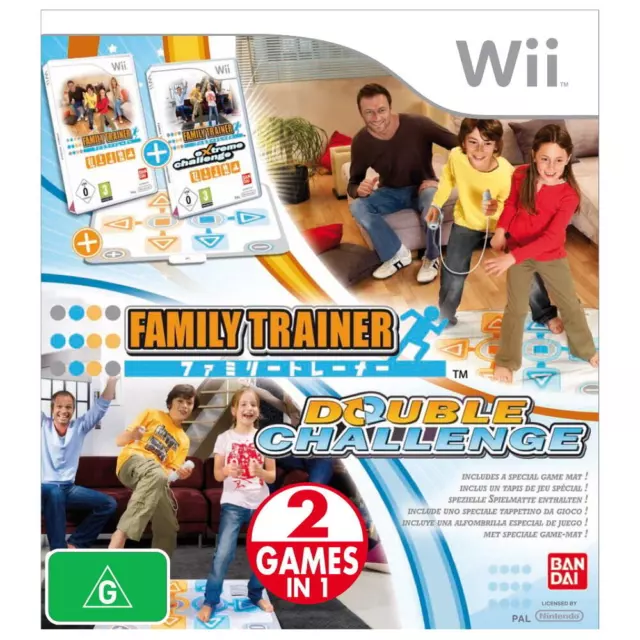 Jeu wii family trainer extrême challenge - Wii