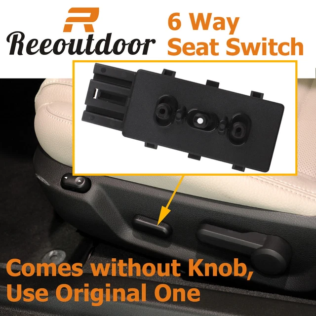 6 Way for Ford F150 250 Mustang Escape Driver Left Power Seat Switch 9L3Z14A701A