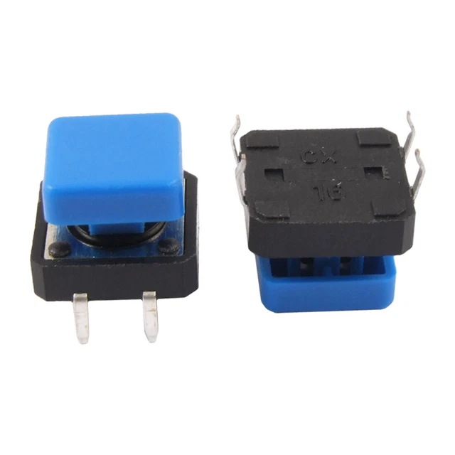5pcs Currently Clock Switch Tactile Push Button Switch 12x12x9mm Dip Switch