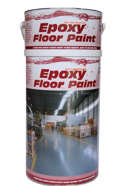 Epoxy Resin Floor Paint by Ask Coatings. For Garage, Industrial and Domestic 2