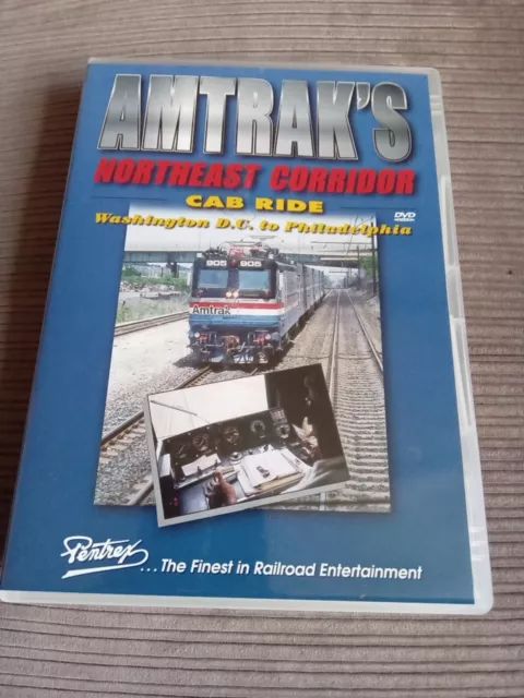 Amtrak's North East Corridor Cab Ride US Railway /DVD