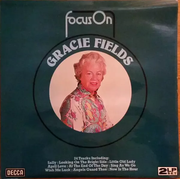 Gracie Fields Focus On Gracie Fields Decca 2xVinyl LP