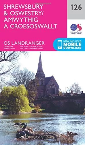 Shrewsbury & Oswestry / Amwythig a Croesoswallt Map | Wels... by Ordnance Survey