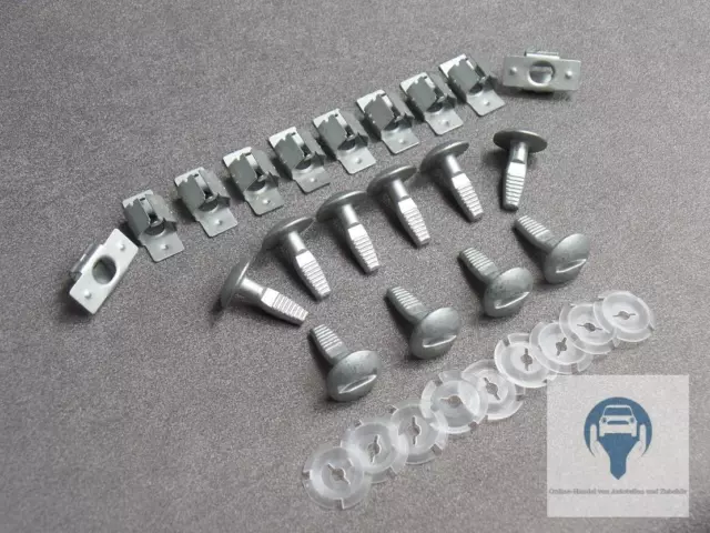 Citroen C2 C3 C4 C5 C6 C8 Berlingo Antiempotramiento Conjunto De los Bajos Clips