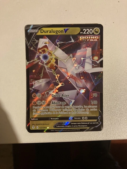 CARTE POKEMON - Evolution Celeste - Duralugon V - 122/3 - Neuf - Français EUR 4,50 - PicClick FR
