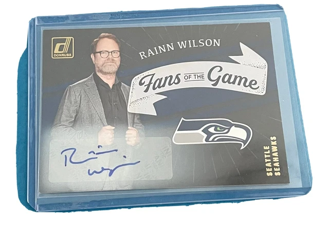 2022 Panini Donruss Fans Of The Game Auto Fg-Rw Rainn Wilson The Office-Seahawks