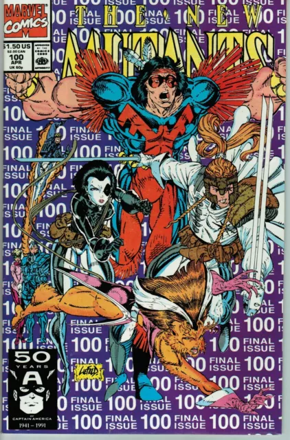 New Mutants #100 (1st Series Marvel Comics) 1st Appearance of X-Force