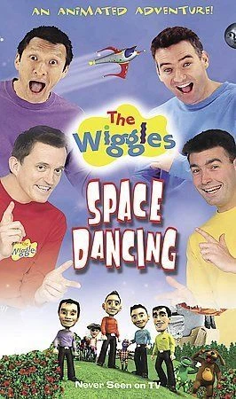 THE WIGGLES SPACE Dancing An Animated Adventure VHS Never Seen On TV ...