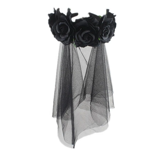 Gomme per capelli sposa per donna giorno dei morti decorazione matrimonio