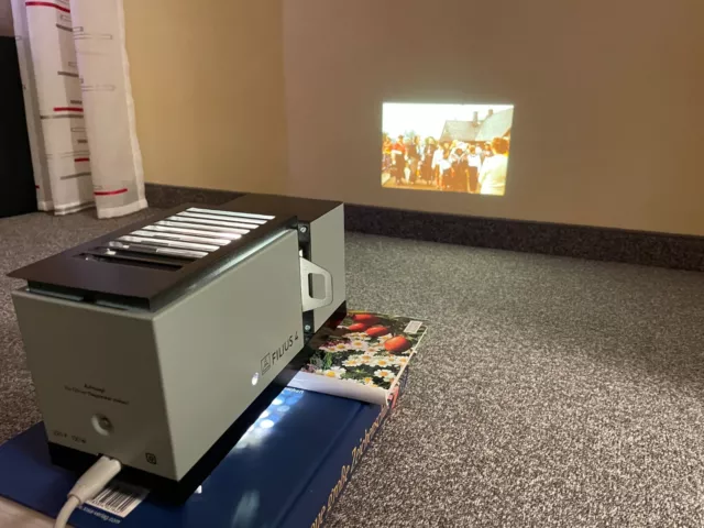 Dia-Projektor "Filius 4" Made in GDR, gebraucht, funktionstüchtig wie abgebildet