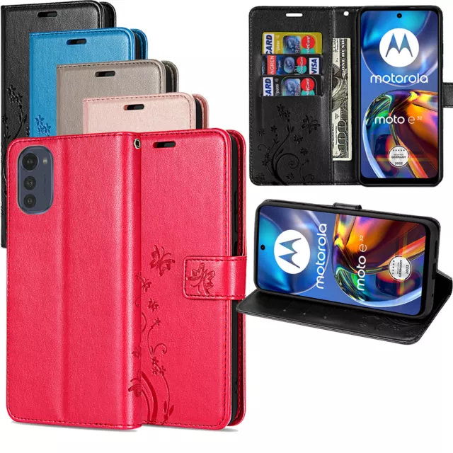 Motorola Moto E32/E32s - Coque Étui pour Téléphone Portable Housse de Protection