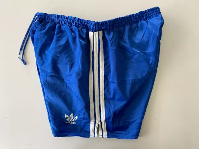 ADIDAS® Glanz Shiny Nylon Vintage Sprinter Boxer Shorts Pants Hose D8 Gr.XL C851