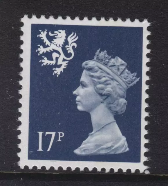 S58 17p Deep blue QUESTA SCOTLAND -  Unmounted Mint