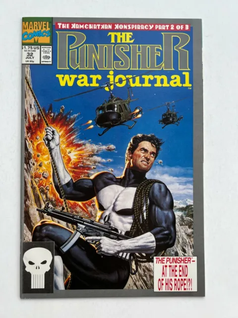 The Punisher War Journal #32, Vol. 1 (Marvel Comics, 1991) VF/NM