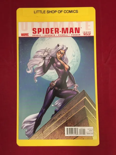 Ultimate Spider-Man #152 VFNM J Scott Campbell Black Cat Cover