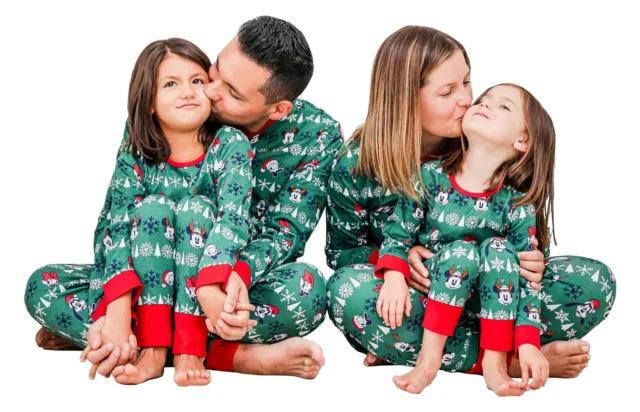 Disney Christmas Matching Family Set pigiami, uomo donna ragazzo ragazza pigiama di Natale, 2