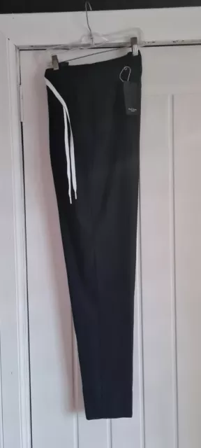 Ladies Paul Smith Casual Drawstring Trousers Size 42 New With Tags Rrp £195