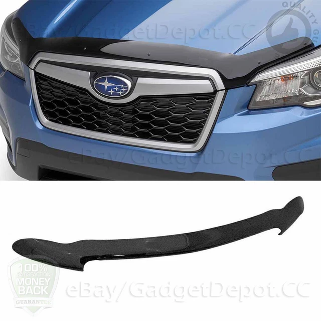 Fit 2018-2021 Subaru Forester Front Bumper Bug Shield Hood Deflector Guard 1PCS