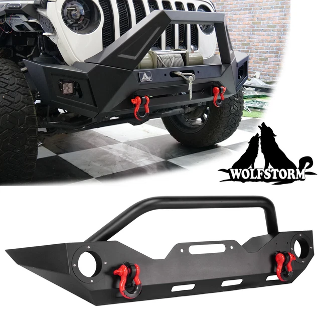 FRONT BUMPER FOR 1823 Jeep Wrangler JL/2023 Gladiator JT With DRing
