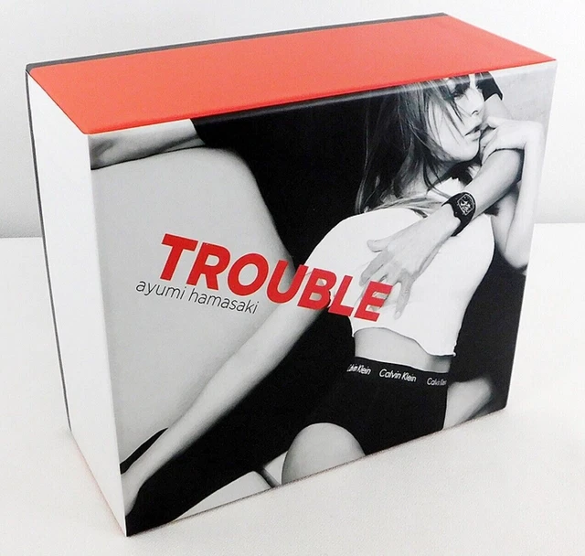HAMASAKI AYUMI TROUBLE First Limited Edition Type A CD Blu-ray 