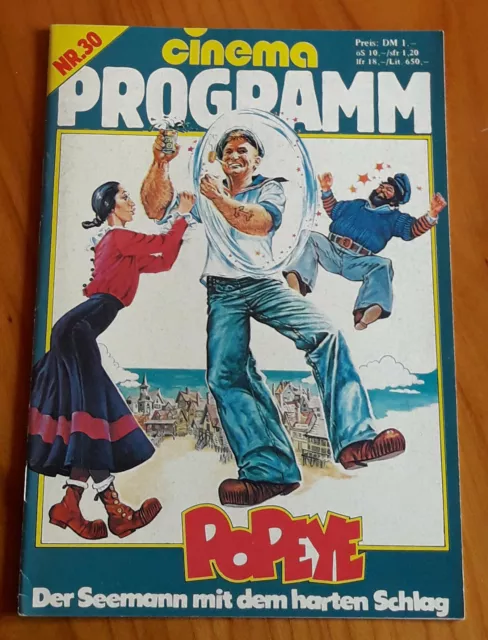 cinema-Filmprogramm: ROBIN WILLIAMS in/als "POPEYE" mit Shelley Duvall ... #33