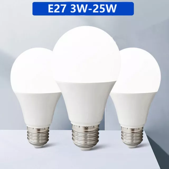 E27 Lampadina LED 3W5W10W 15W 18W 20W 25W Bianco freddo/bianco caldo Globe 220V