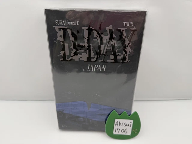 SUGA AGUST D TOUR D-DAY in JAPAN 2-Blu-ray Limited Edition BTS EUR