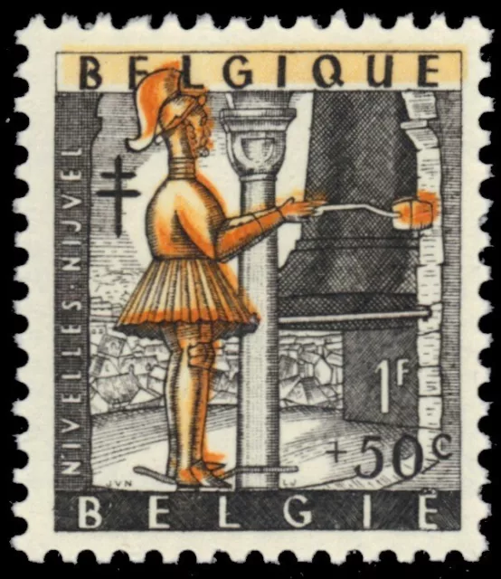 BELGIUM B632 - Anti-tuberculosis Fund "Jean de Nivelles" (pb83313)