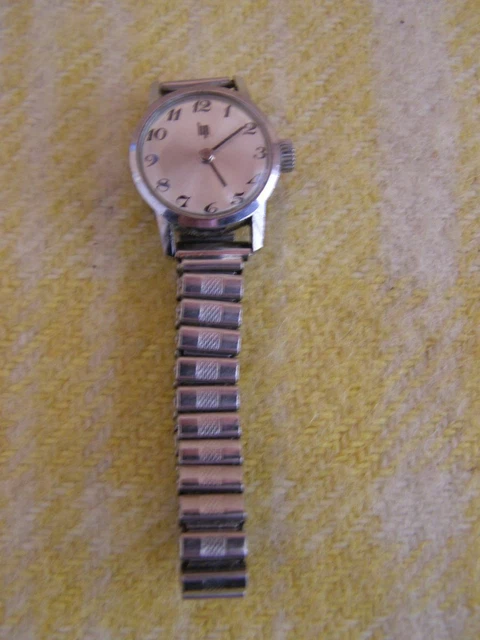 Montre Femme Vintage Elves – Mécanique – Bracelet Métal Antichoc – Occasion