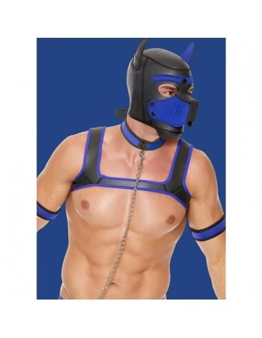 Ouch Puppy Play - Puppy Kit Neopreno - Azul