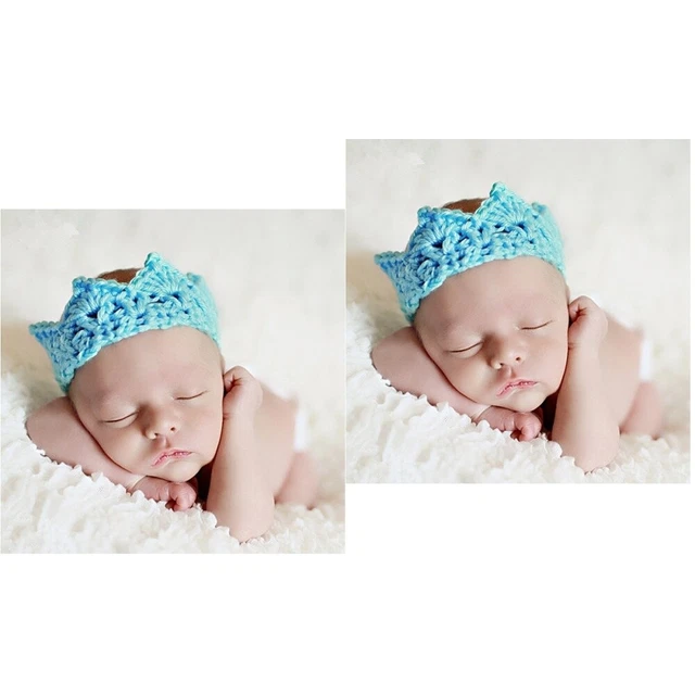 2 count berretto all'uncinetto per neonati cappello neonato all'uncinetto uomini e donne