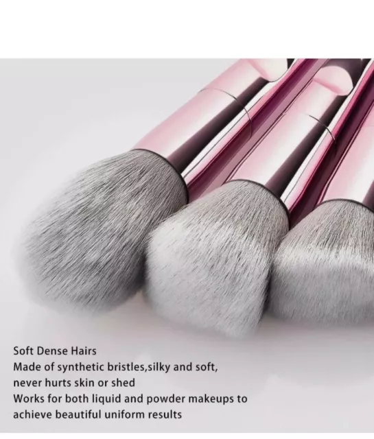 MDH BEAUTY Professional make up brushes with case 3