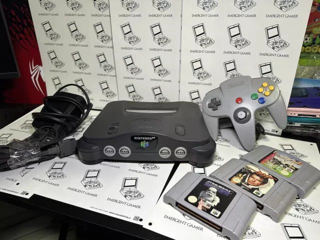 Nintendo 64 Console - Nero