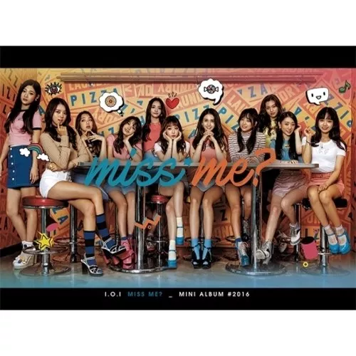I.O.I-[Miss Me?] IOI 2nd Mini Album CD+Booklet+1p Photo Card K-POP Sealed