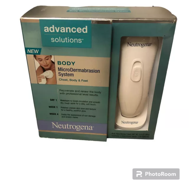 Neutrogena Advanced Solutions Body MicroDermabraison System New Old Stock