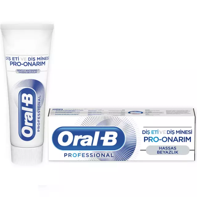 Oral-B Unisex Adults Pasta Gum & Enamel Pro-Repair Whitening Toothpaste 75 ml